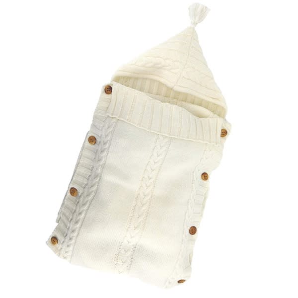 Newborn Baby Infant Sleeping Swaddle Wrap Blanker With Hoodies