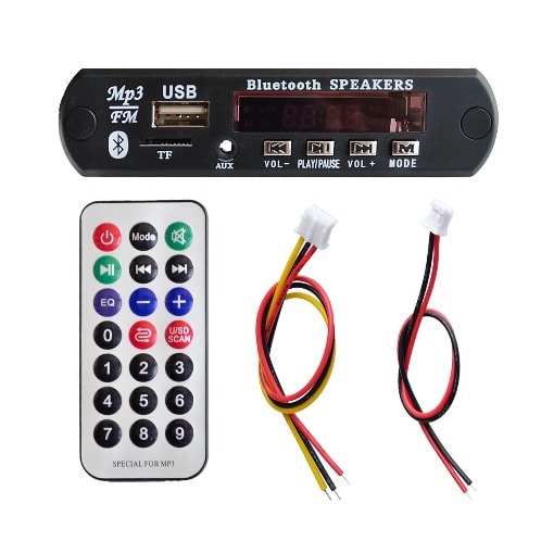 Mp3 Wma Decoder Audio Module With Remote Controller