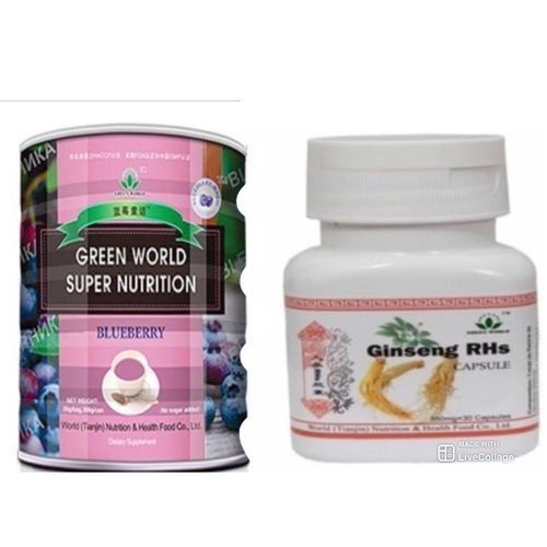 2 In1 Complete Immune BoosterBlueberry Super Nutrition +Ginseng RHS
