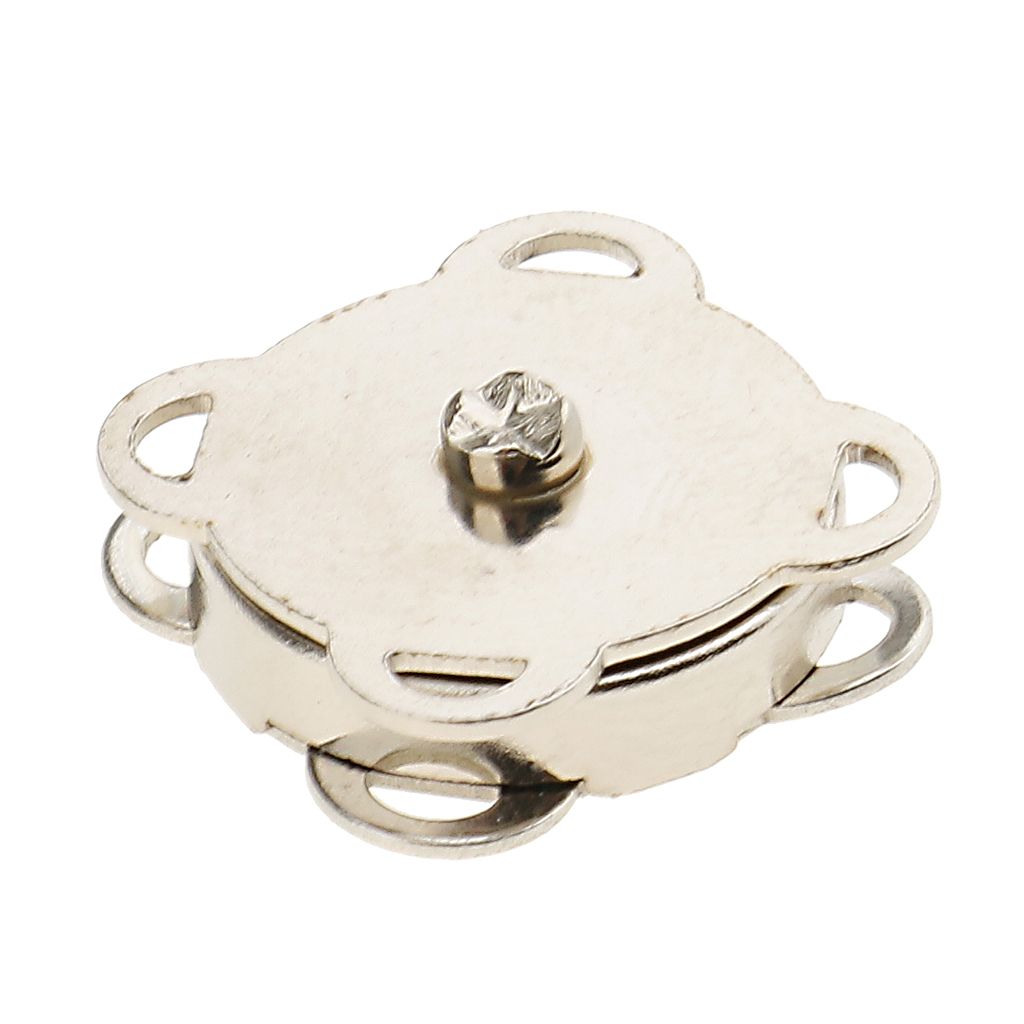 2x10 Sets Sew In Magnetic Bag Clasps For Craft Clothing Bag DIY 14mm