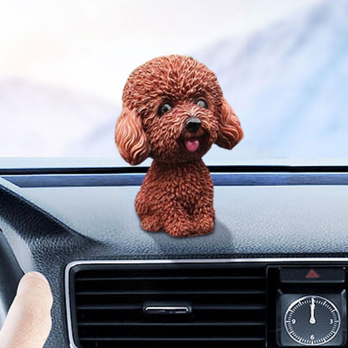 Car Dashboard Small Home Decoration For Office Decor Brown