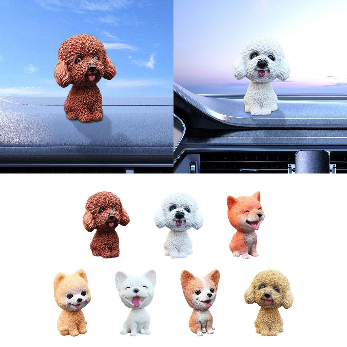 Car Dashboard Small Home Decoration For Office Decor Brown