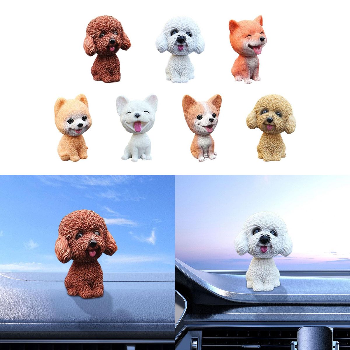 Car Dashboard Small Home Decoration For Office Decor Brown