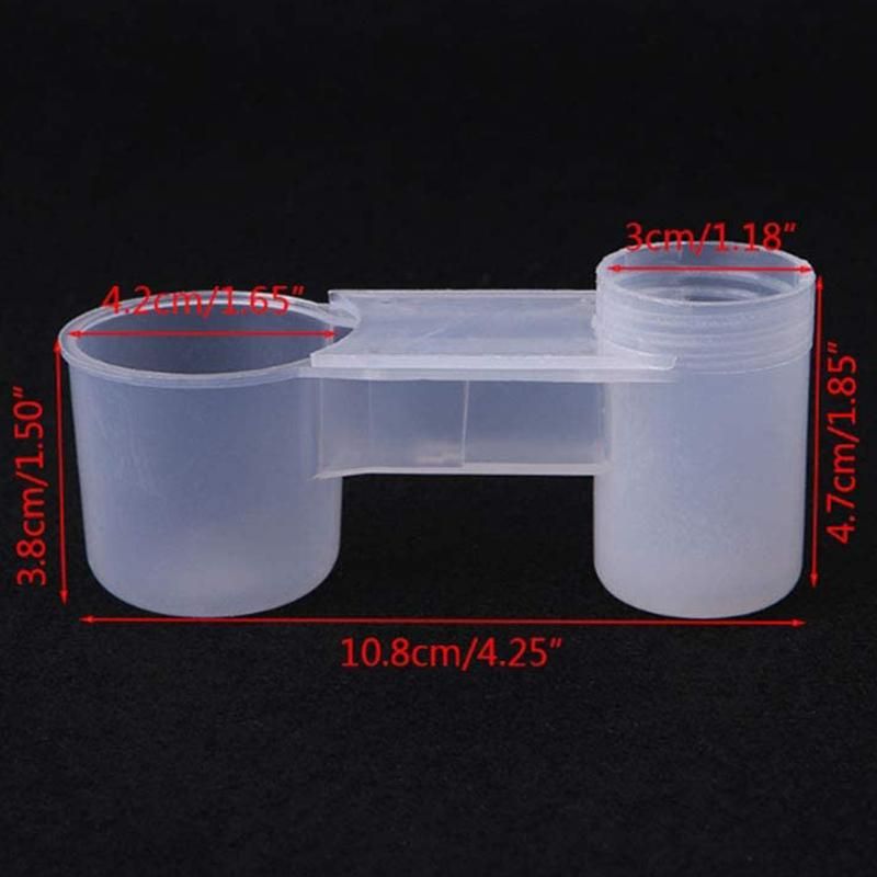 15 Pcs Plastic Soda Water Bottle Bird Drinker Feeder Cup Chicken Pigeons Feeder Trough Animal Feeding Accessories