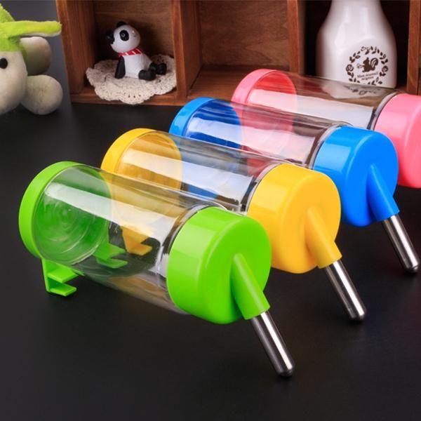 Pet Water Bottle Chew Proof 400ml for Puppy Cat (multicolor