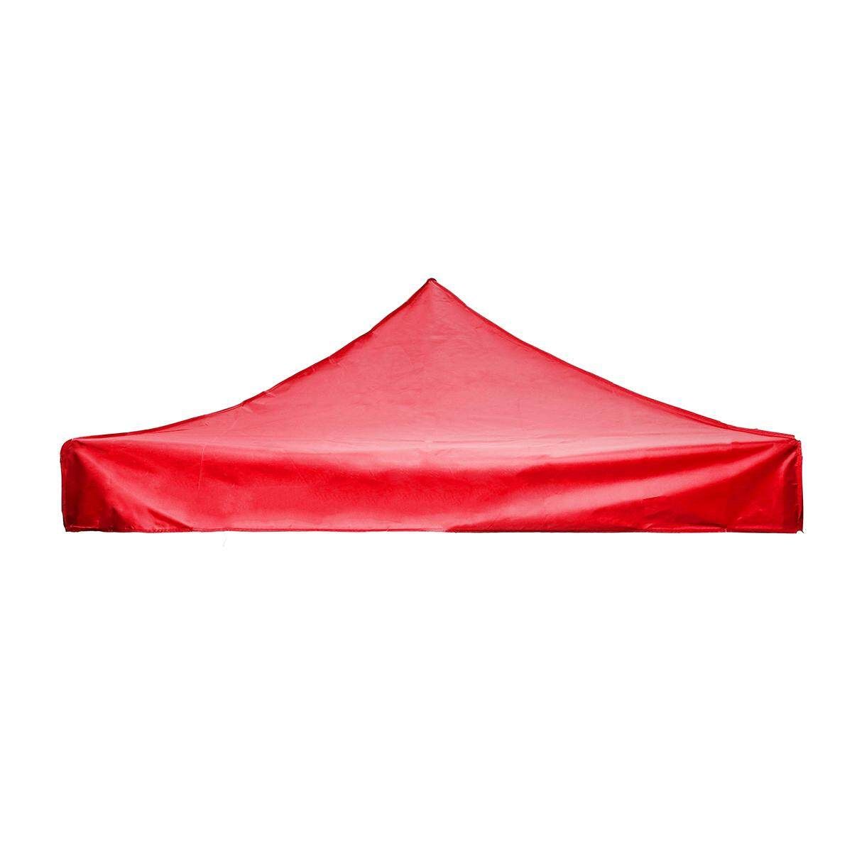 Replacement Canopy Top Patio Pavilion Gazebo Sunshade Polyester Cover Red