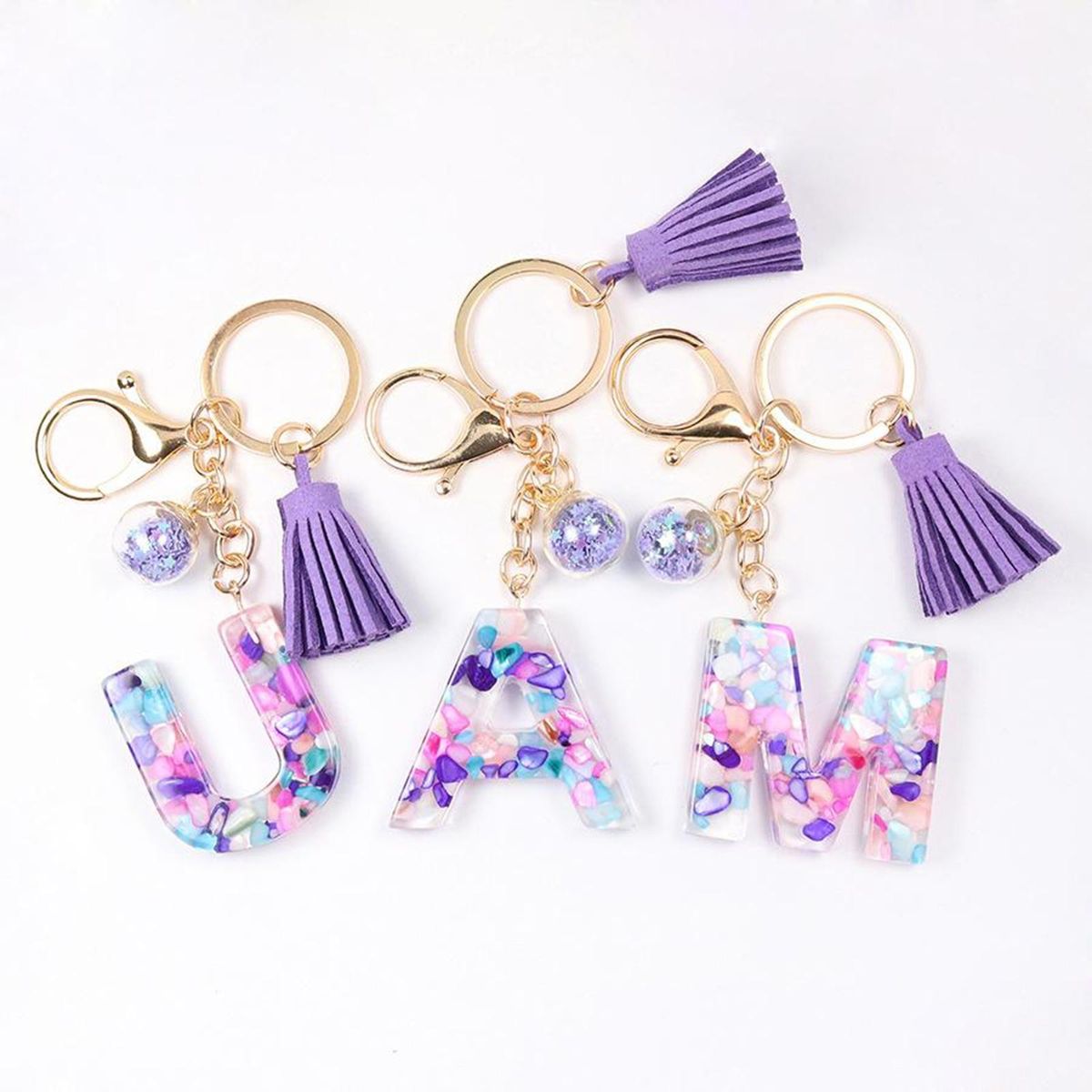 Letter Alphabet Silicone Jewelry Resin Mould Epoxy Resin