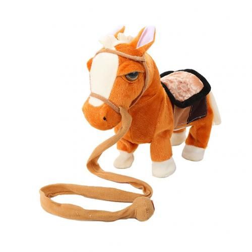10 Inch Kids Simulated Walking Toy Electric Plush Singing