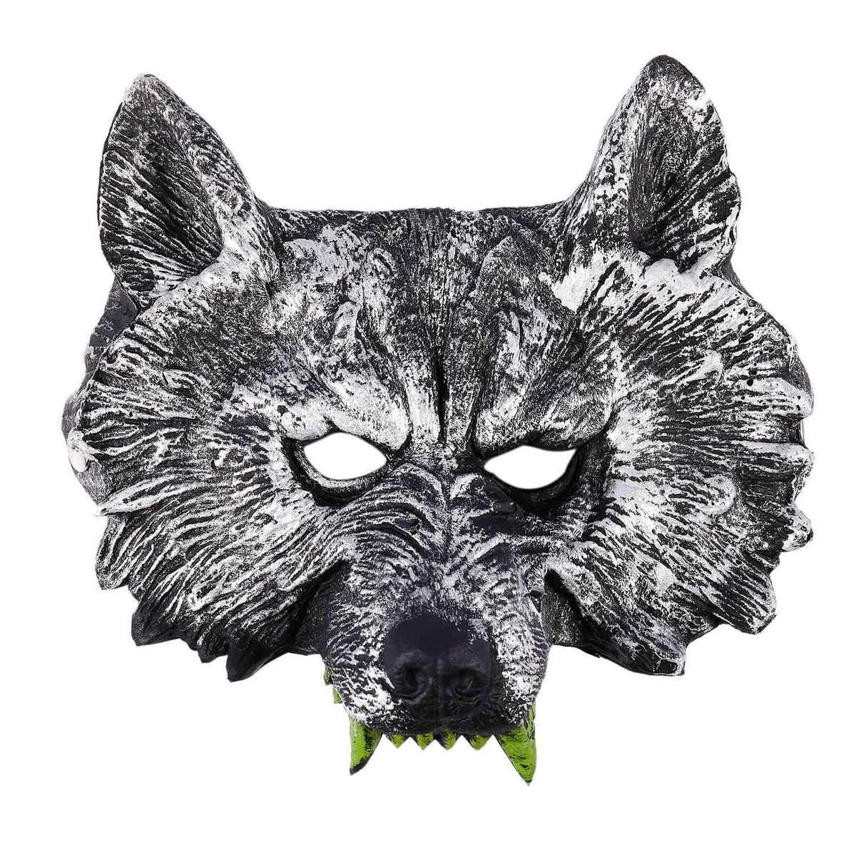 Grey Wolf Head Mask for Cosplay Halloween