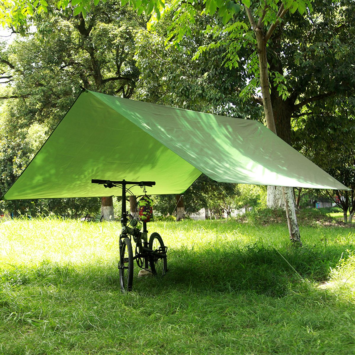 Yard Patio Sunscreen Awning Canopy Shade  Green