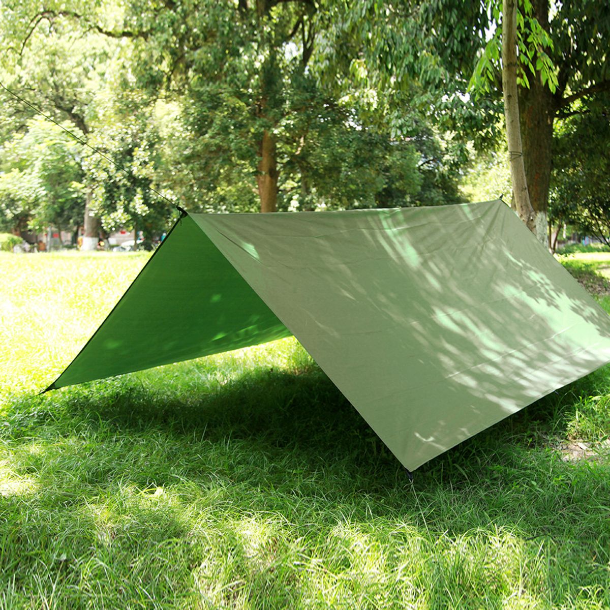 Yard Patio Sunscreen Awning Canopy Shade  Green