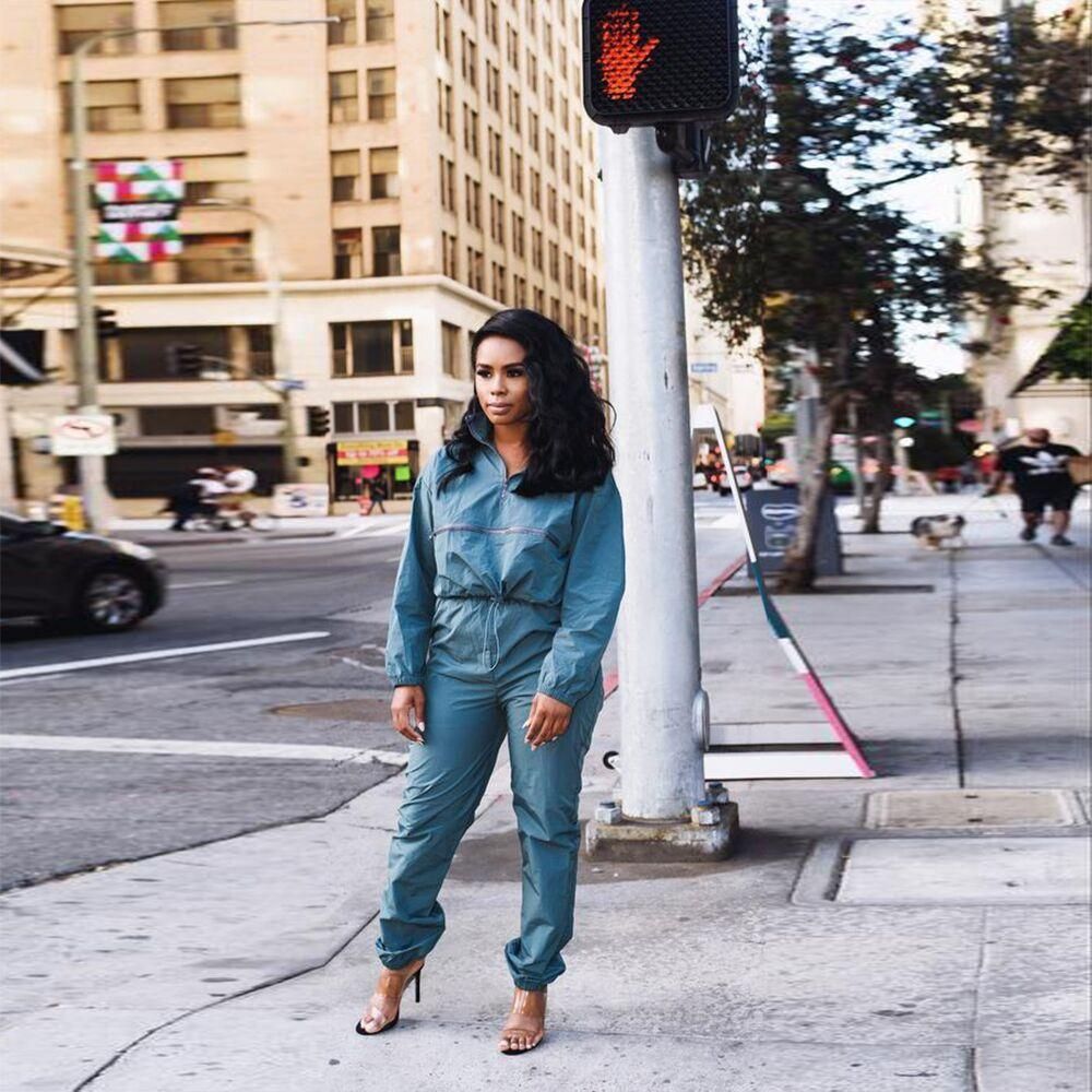 Y5054 Women's Clothing Hot Sale New Fashion Casual Solid Color Long Sleeve Two-Piece Set