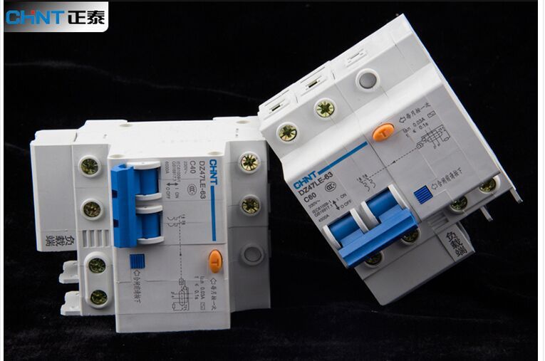 Air Switch House Circuit Breaker DZ47LE-63 2P C40 25A 230V