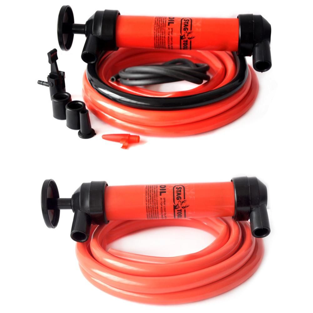 1Set Car Plastic Manual Oil Extractor Oil Pump Water Changer Oil Drum Suction  Auto Supplies