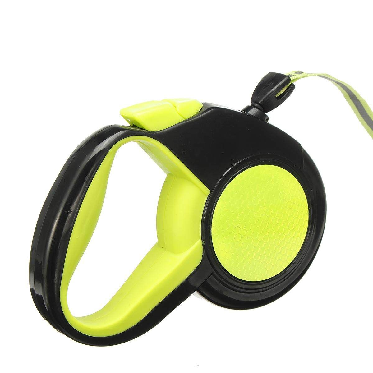 8M Adjustable Extendable Retractable Pet Dog Leash Rope Puppy Chain 50-80kg # Green [Orange]