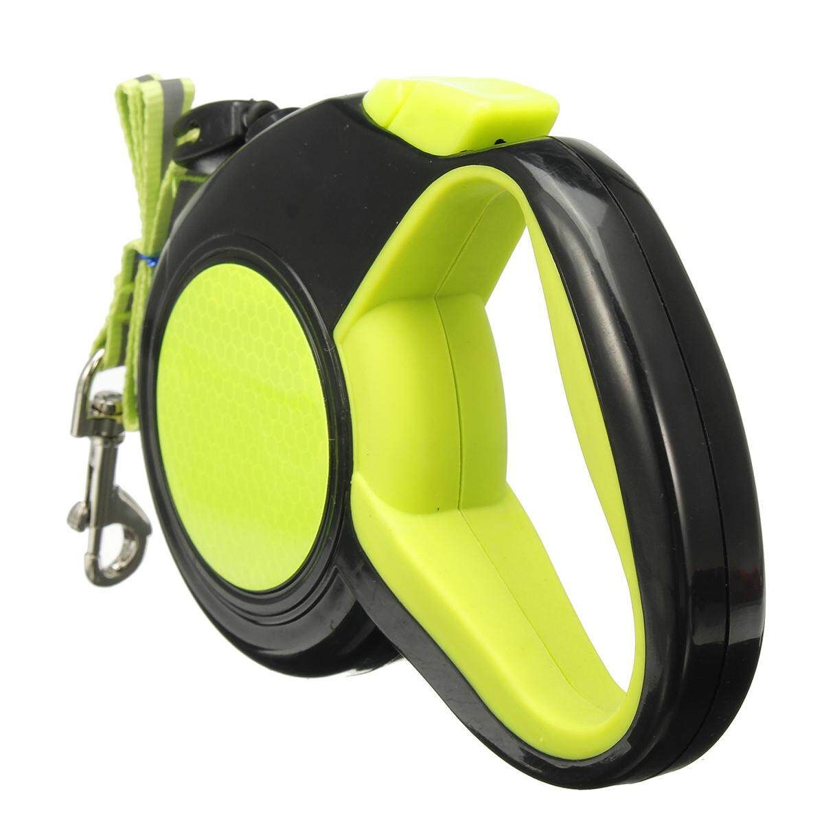 8M Adjustable Extendable Retractable Pet Dog Leash Rope Puppy Chain 50-80kg # Green [Orange]