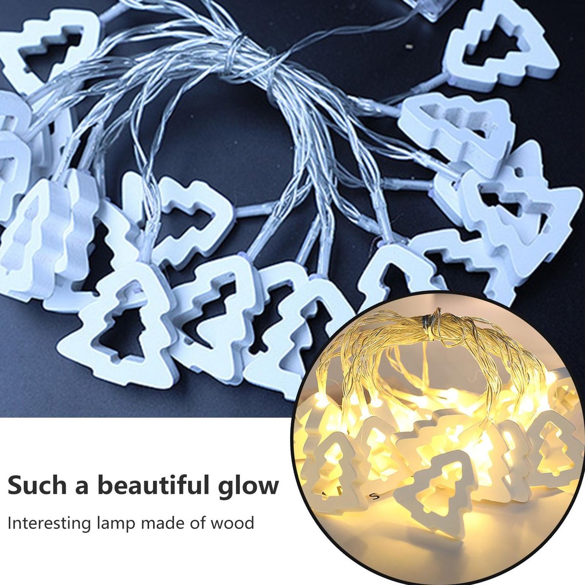 Soft Warm Light Fixture Love Glow Festive Pendant Warm for Christmas Warm White