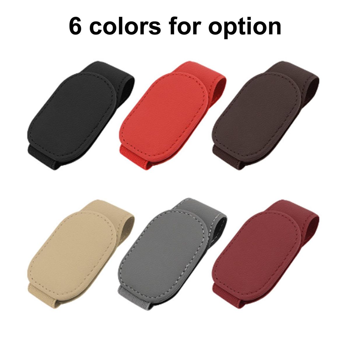Sunglasses Holders for Car Magnetic Sunglass Holder Ticket Card Clips for Car Interior Accessories Storage Clip
