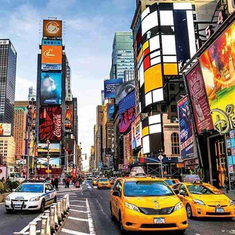 1000 Pieces Adults Puzzles New York Time Square Jigsaw