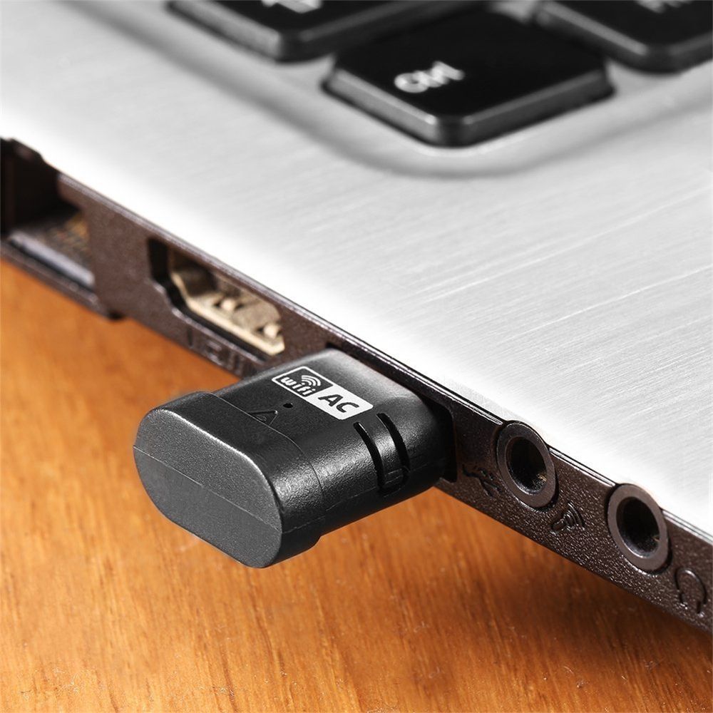 Kebidu USB Wifi Adapter 5.8GHz+2.4GHz Wi-fi Receiver High