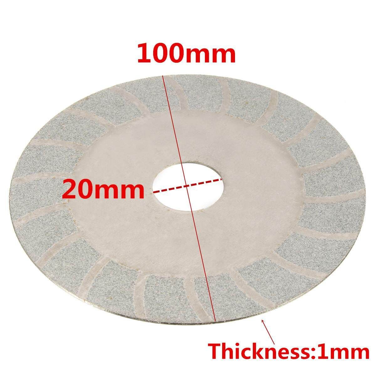 4'' Inch 100mm Diamond Ceramic Granite Disc Wheel Tipped Cut