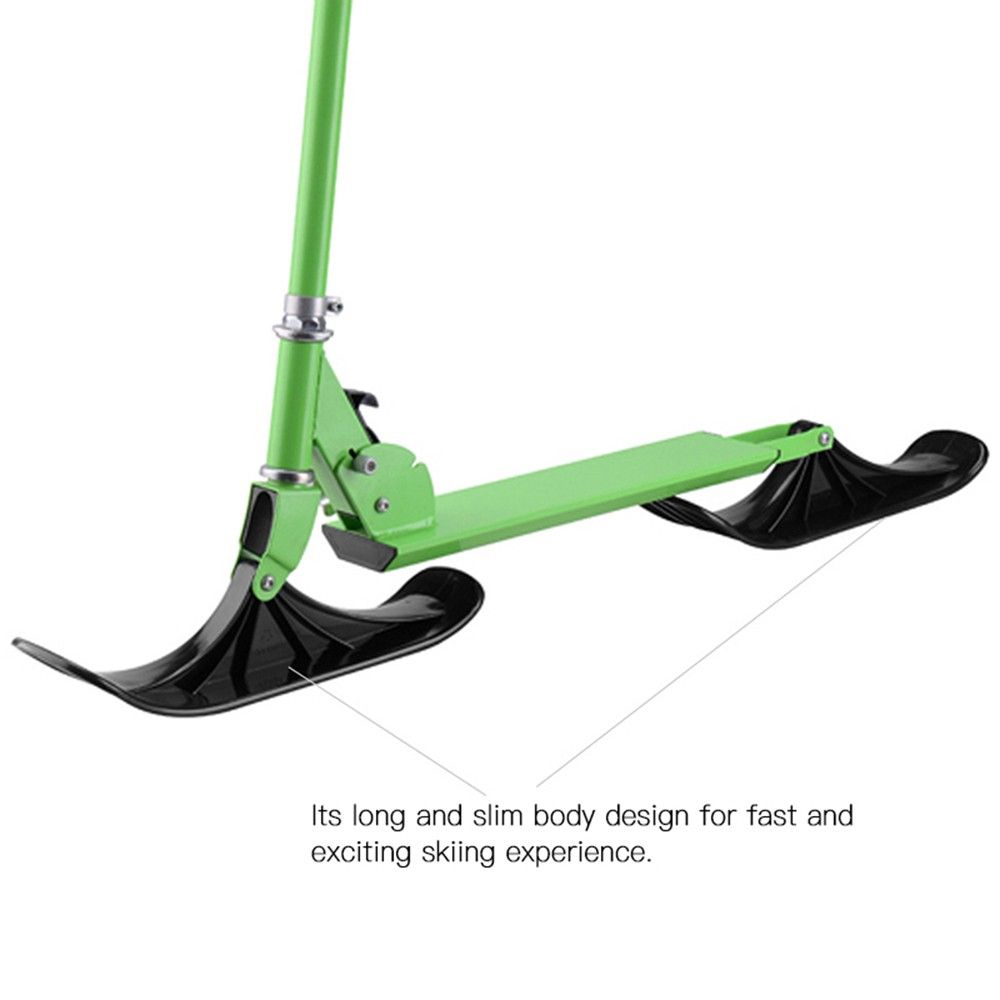 Kids Snow Scooter Sleds Scooter Ski Board Scooter Wheel