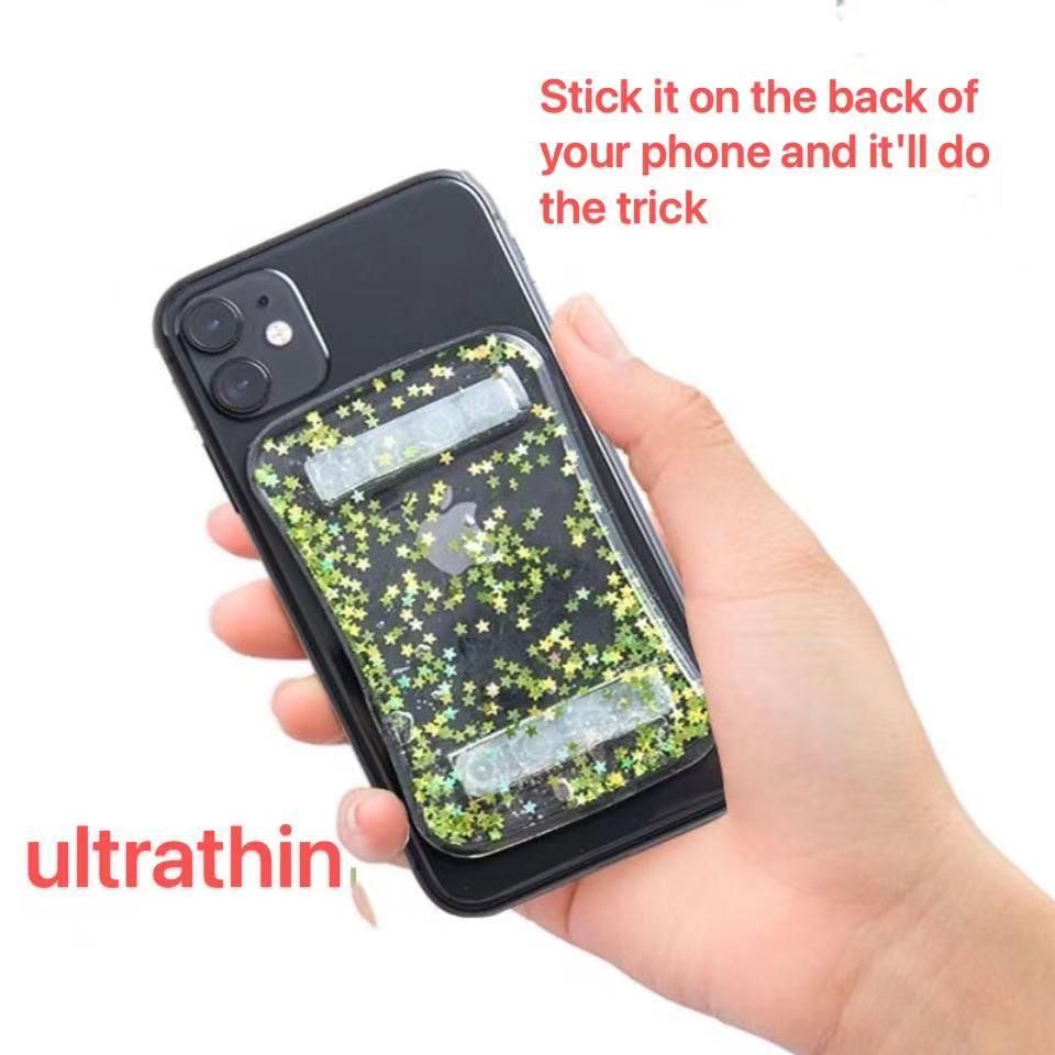 White gold phone cooling patch