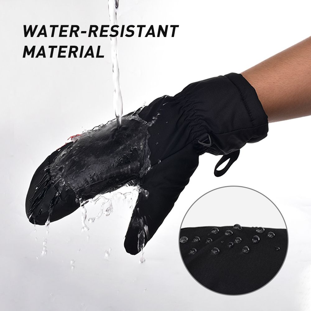 Winter Warm Gloves Windproof Water-Resistant Snow