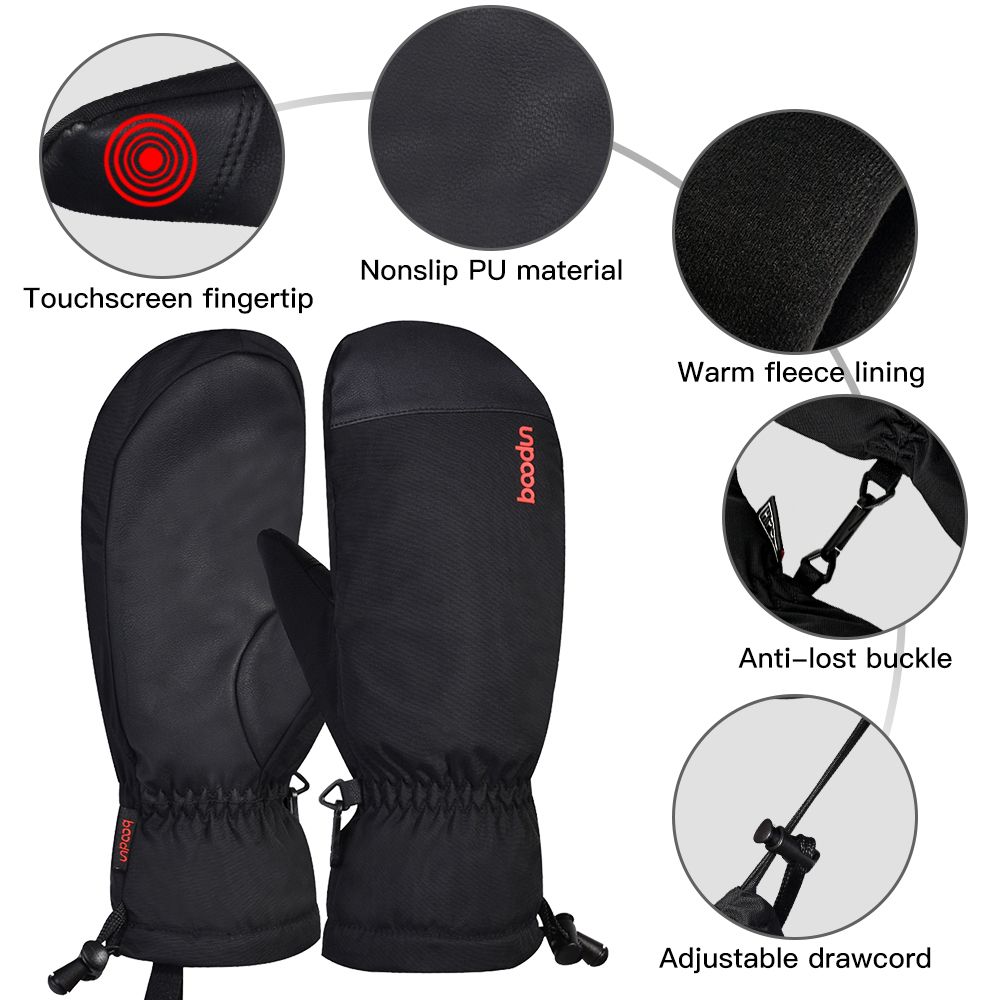 Winter Warm Gloves Windproof Water-Resistant Snow