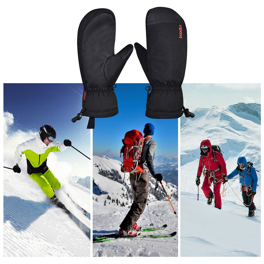 Winter Warm Gloves Windproof Water-Resistant Snow