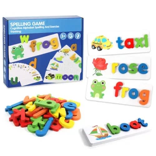Cognitive Alphabet Spelling Matching And Thinking Exerciser  Game For Kids