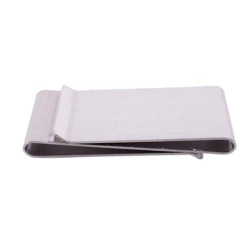 Men's Stainless Steel Double Side Money Cash