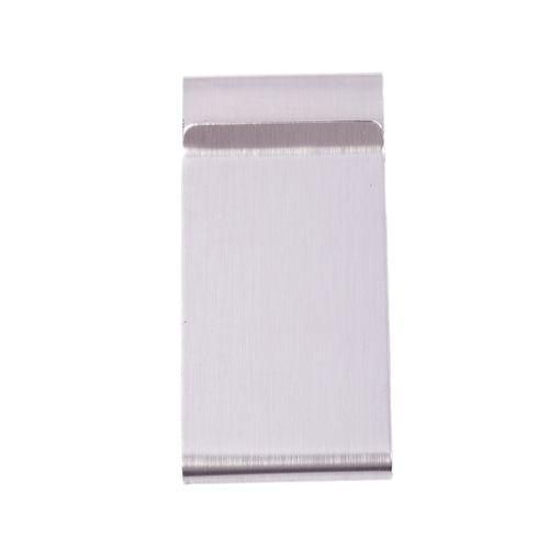 Men's Stainless Steel Double Side Money Cash
