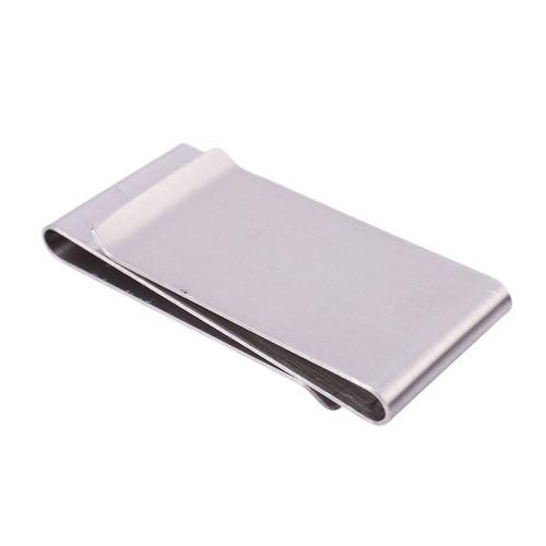 Men's Stainless Steel Double Side Money Cash