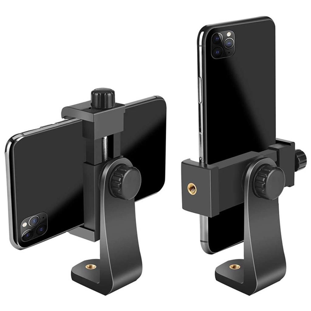 Phone Tripod Adapter Rotatable With 1/4 Thread Bracket For