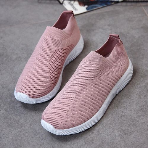 Women Running Sneakers Breathable Mesh Socks Shoes