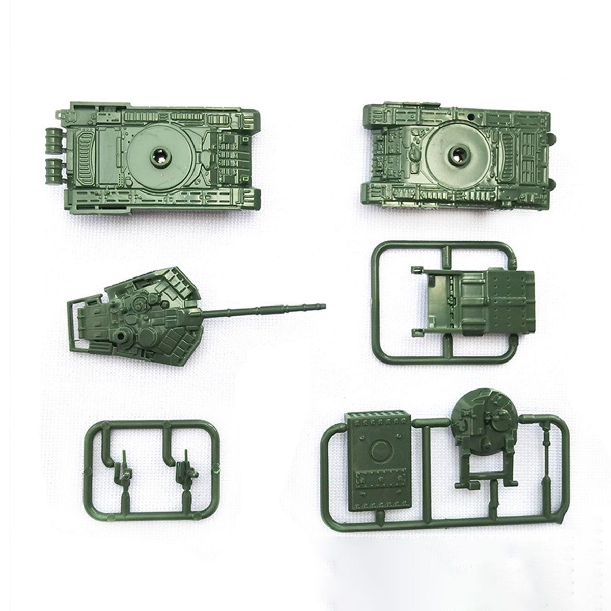 4 Pieces 1/144 Tank Rocket Launchers Model Party Favors