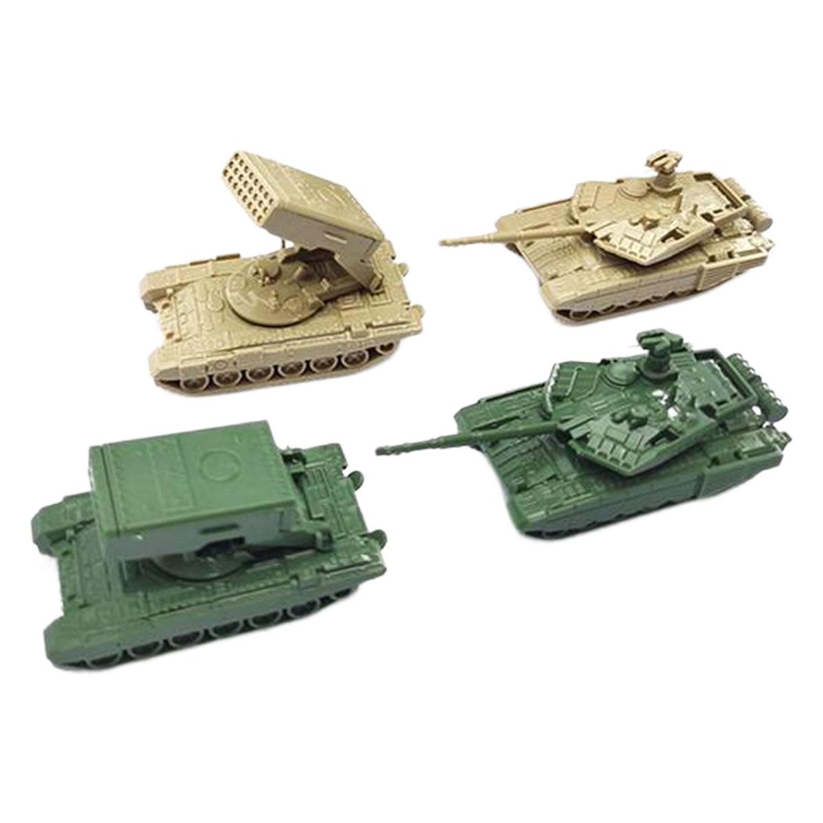 4 Pieces 1/144 Tank Rocket Launchers Model Party Favors