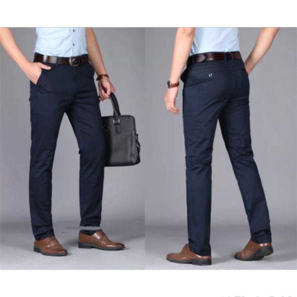 Smart Stock Chinos Pant For Men - Blue