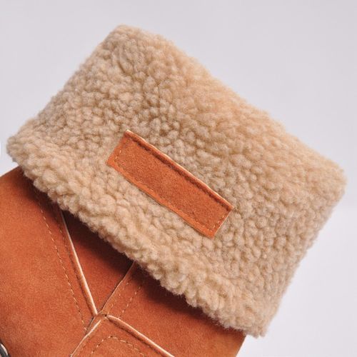 Womens Mid-Heel Snow Winter Boots