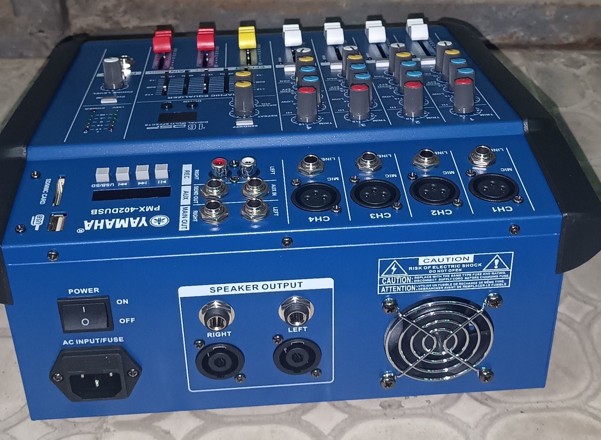 4channels Mixer Amplifier