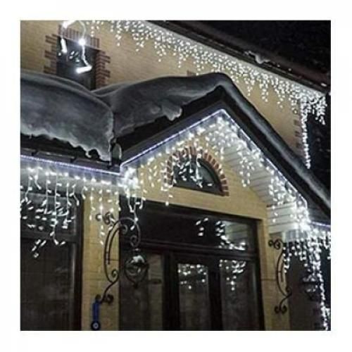 CHRISTMAS ICICLE LIGHTS - WHITE