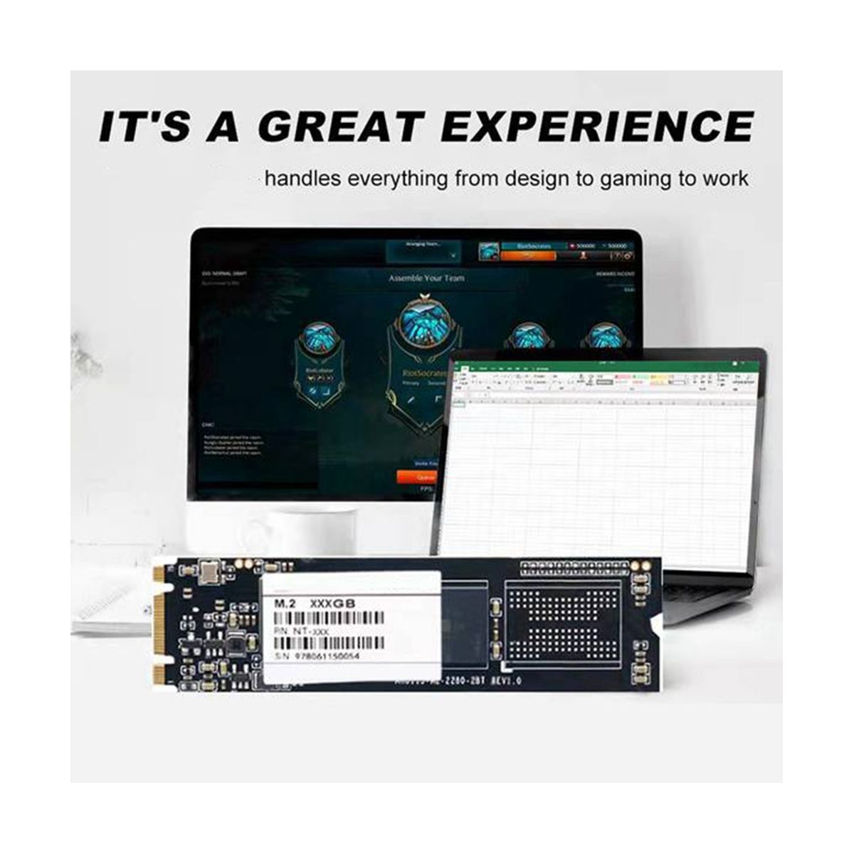 M.2 NGFF SSD M.2 SATA3 1TB Solid State Drive 2280 Internal H