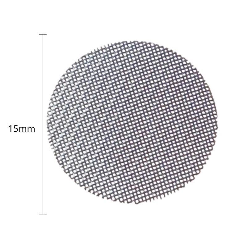 150 Pieces Stainless Steel Screens Pipe Screens Smoking Pipe Screen Filters with Storage Box