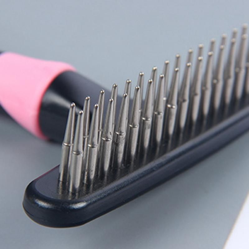 Dog Comb Brushing Pet-Supplies Double Row Pins Grooming