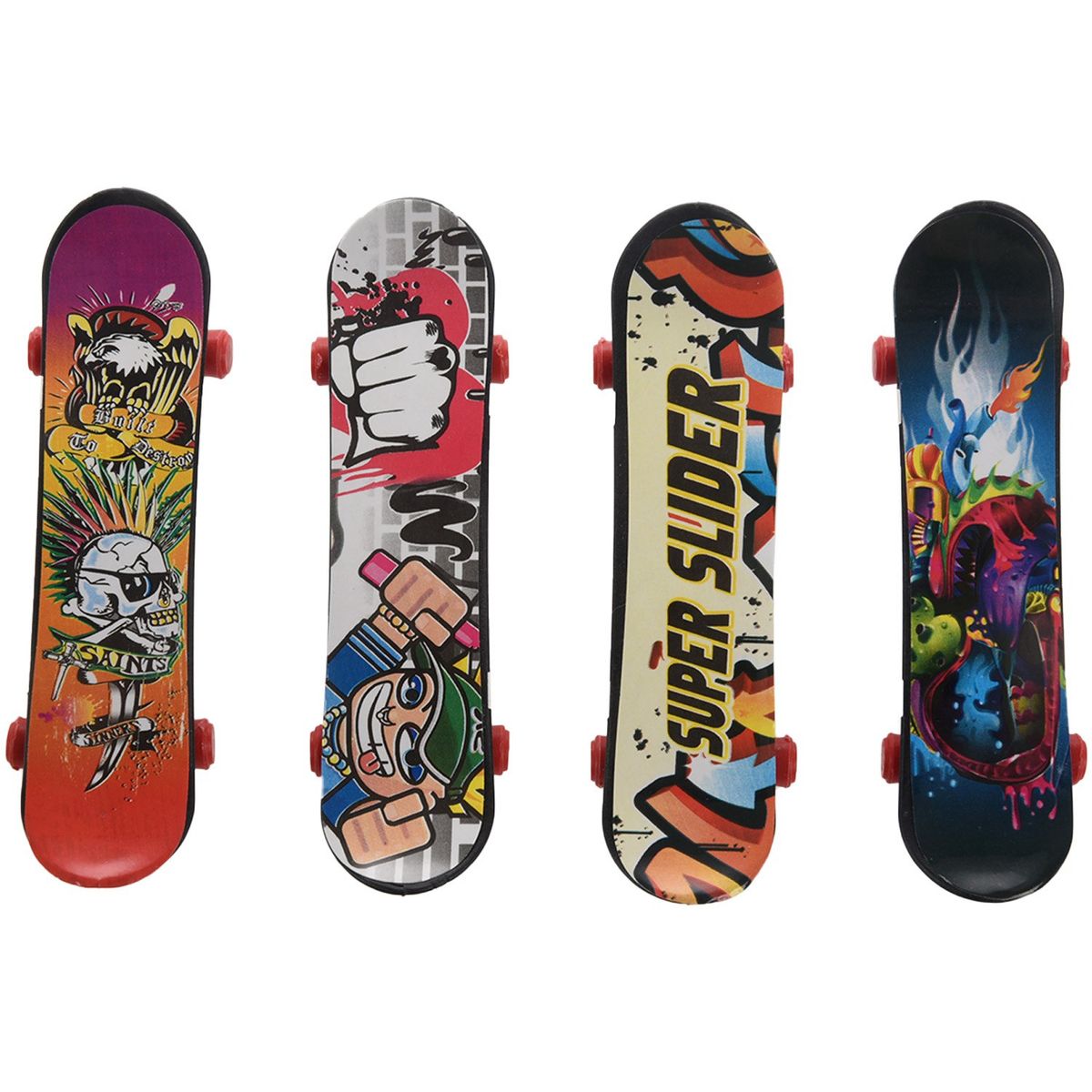 Mini 4 Pack Finger Board For TECH DECK Truck Skateboard Toy