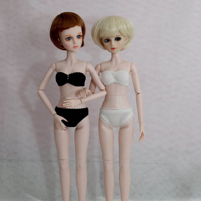 2 Sets Fashion Lace Underwear For 1/4 BJD Night Lolita Dolls Clothes