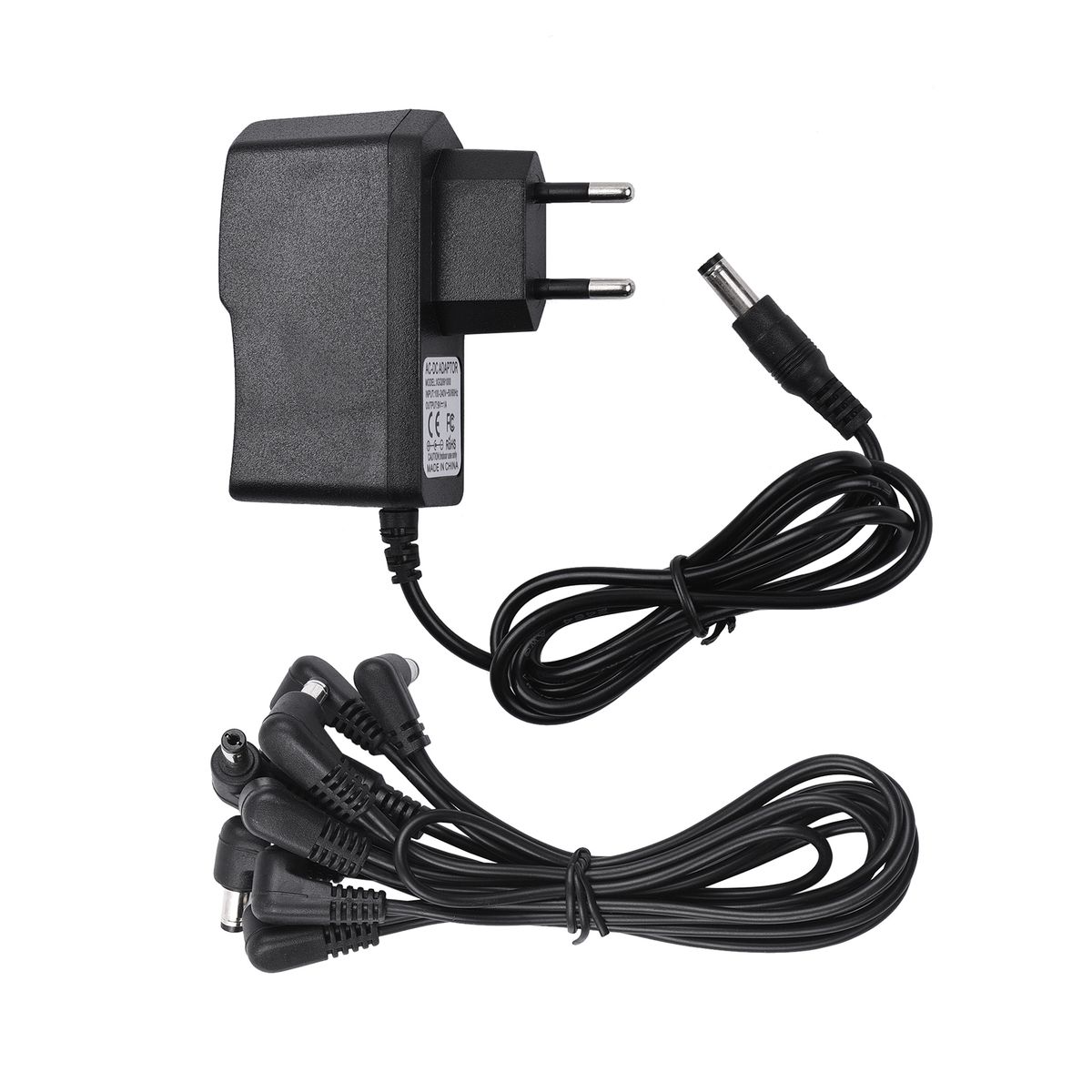 Guitar Effect Pedal Power Supply Adapter With 8 Ways Daisy
