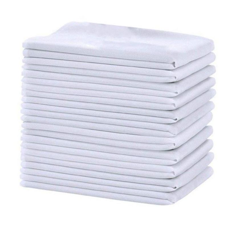 12Pcs Cloth Napkin Cotton Dinner Napkin, For Restaurant