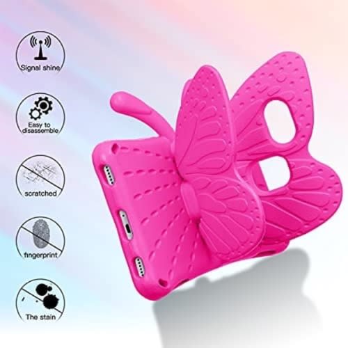 Butterfly Case For Galaxy Tab A 8.0 2019 Sm-t290 - Sm-t295 - Pink